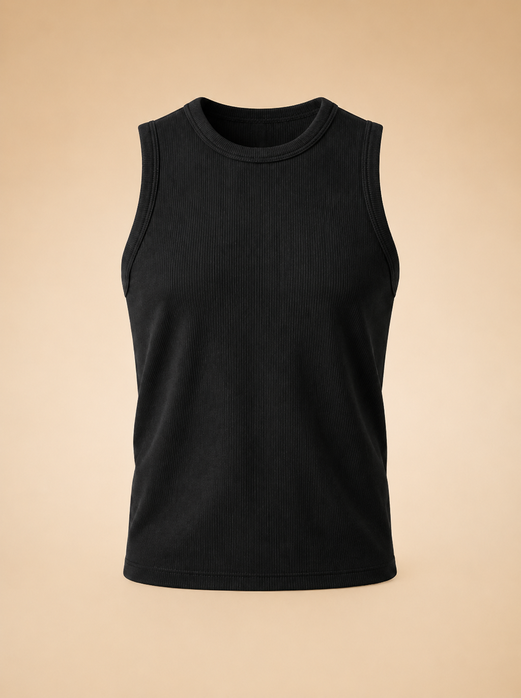 AURÉN Ribbed Cotton Vest