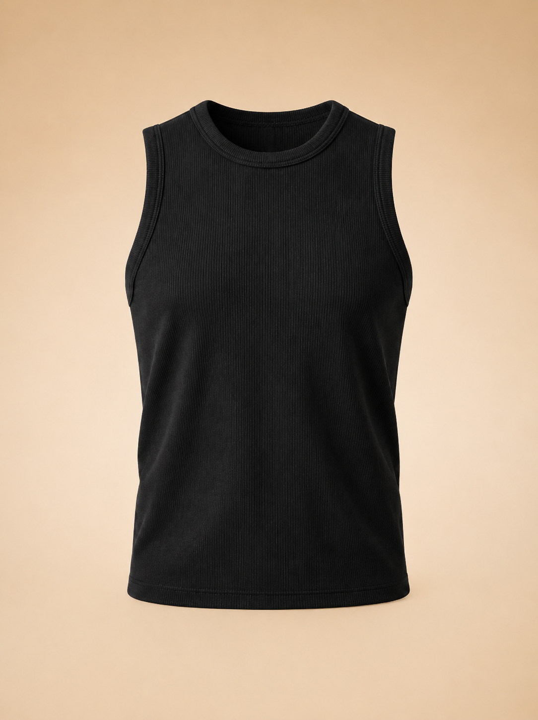 AURÉN Ribbed Cotton Vest