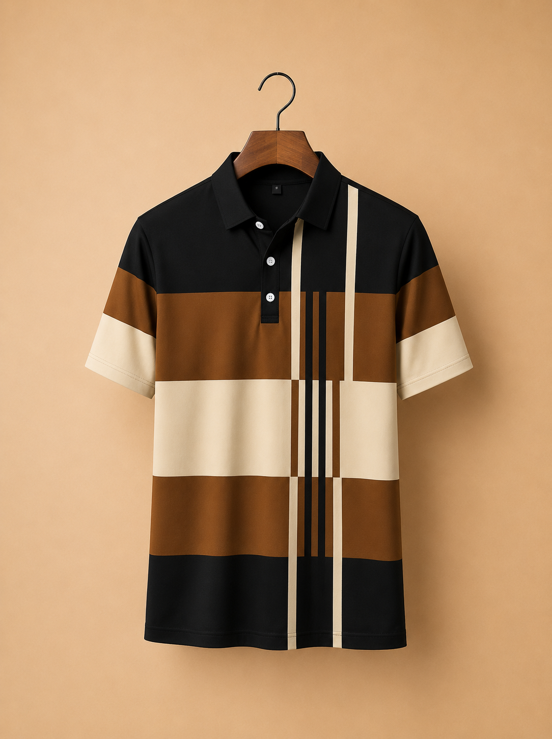 Calder Striped Polo