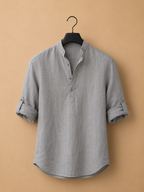 Linen Grandad Shirt