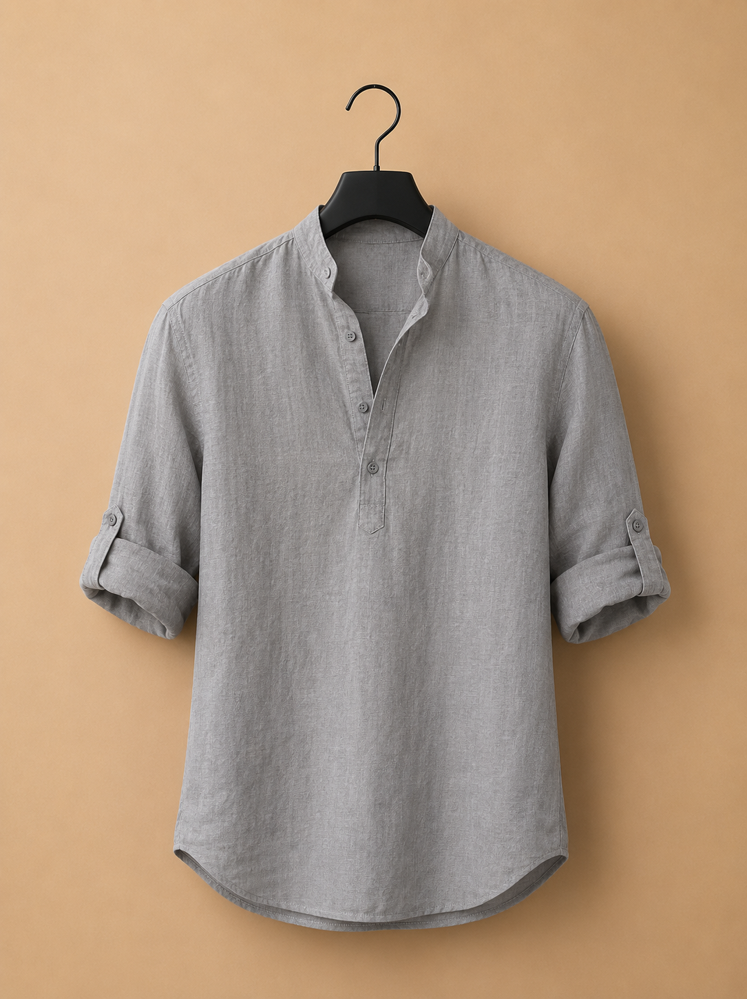 Linen Grandad Shirt