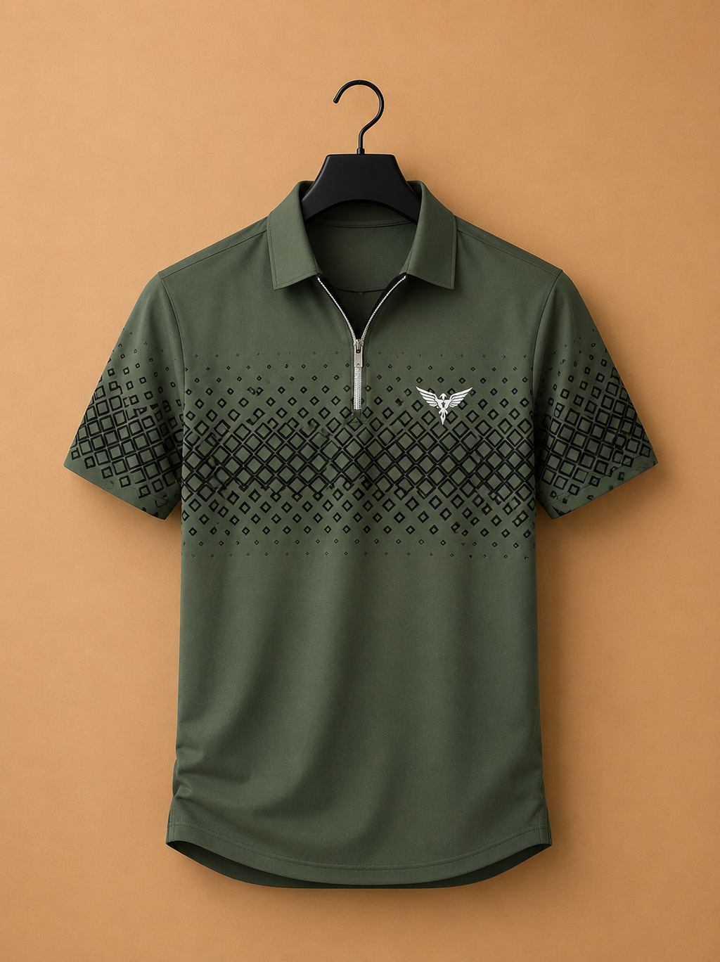 Caden Zip Polo
