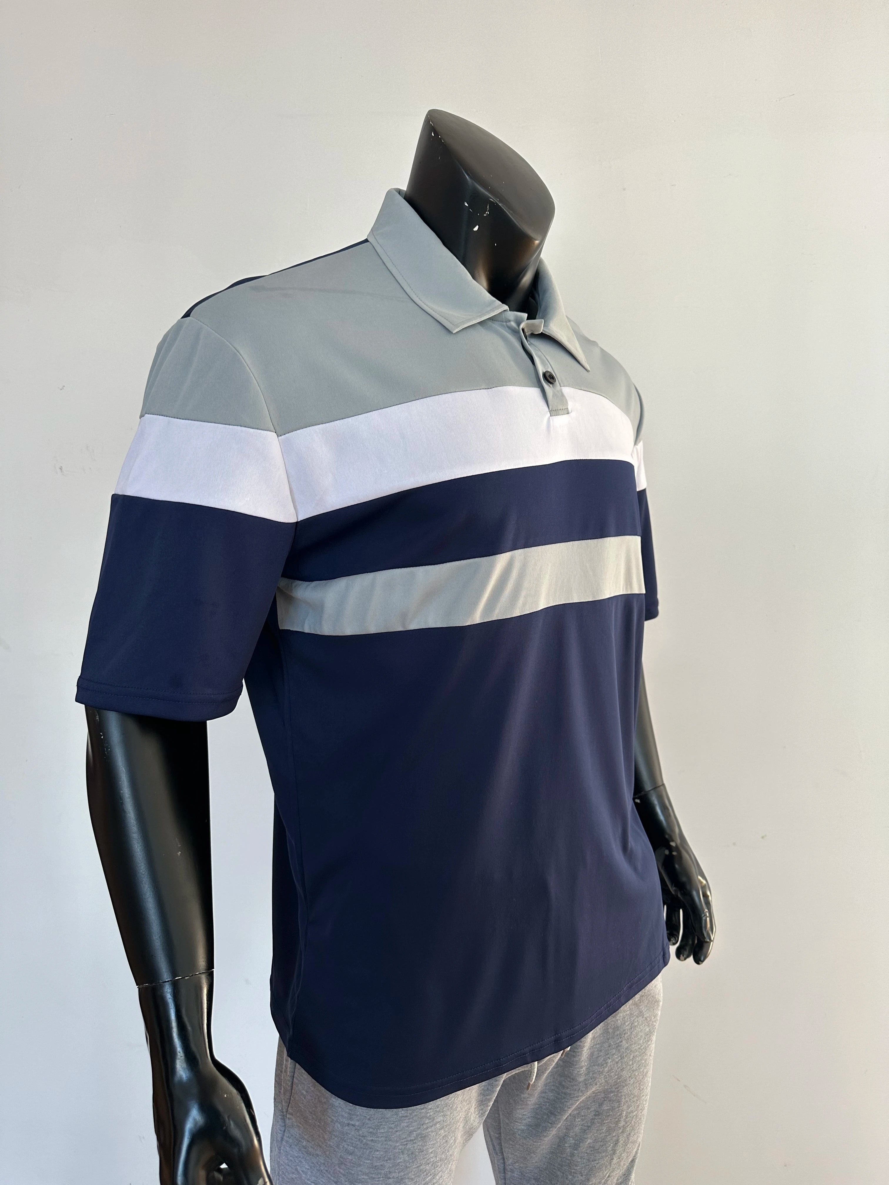 Easton Colour-Block Polo