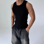 AURÉN Ribbed Cotton Vest