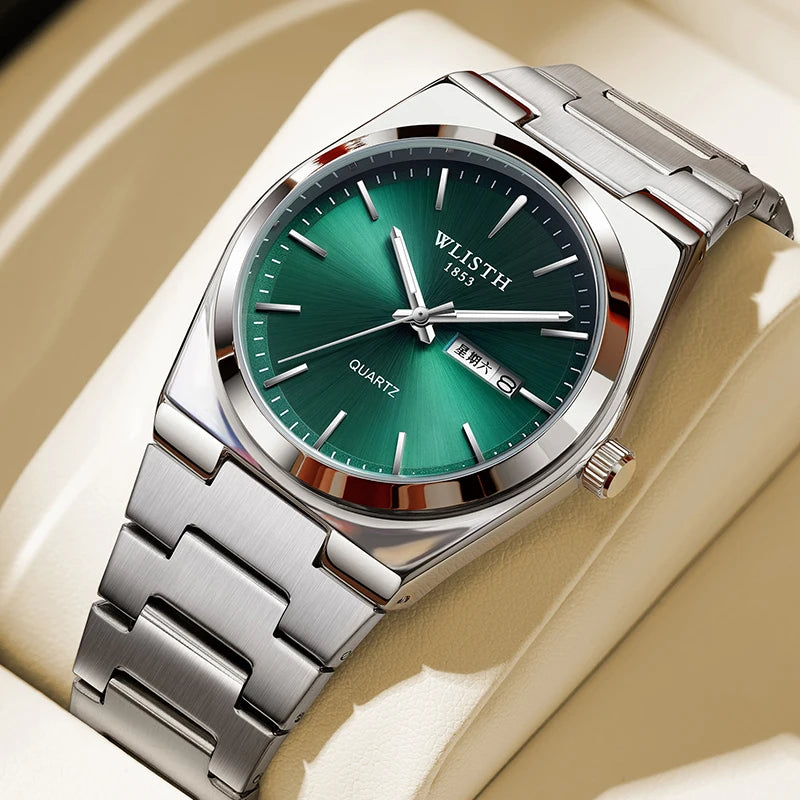 Selwyn Watch in Steel Green