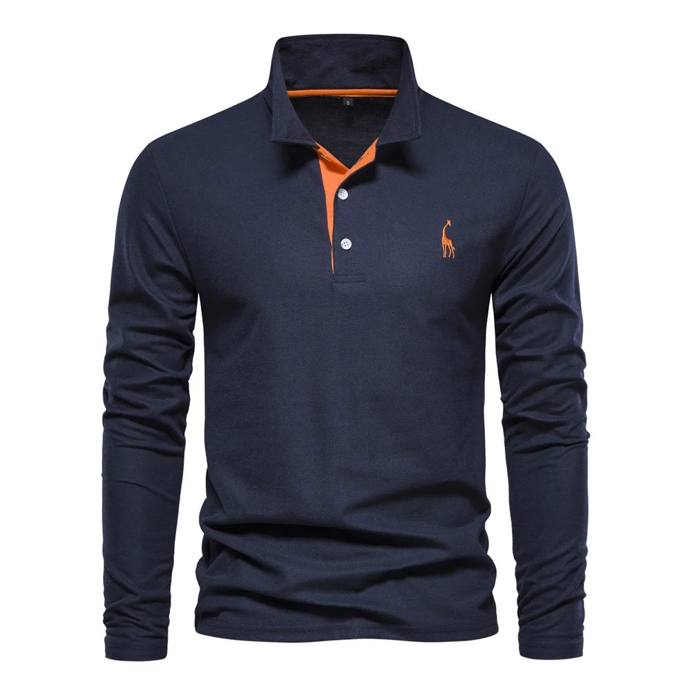 Hartley Long-Sleeve Polo
