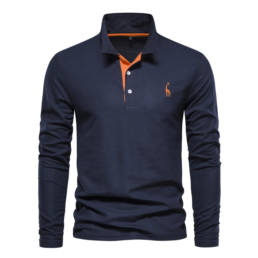 Hartley Long-Sleeve Polo