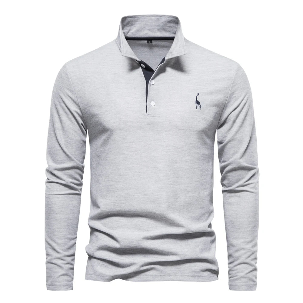 Hartley Long-Sleeve Polo