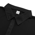 Waffle-Knit Polo