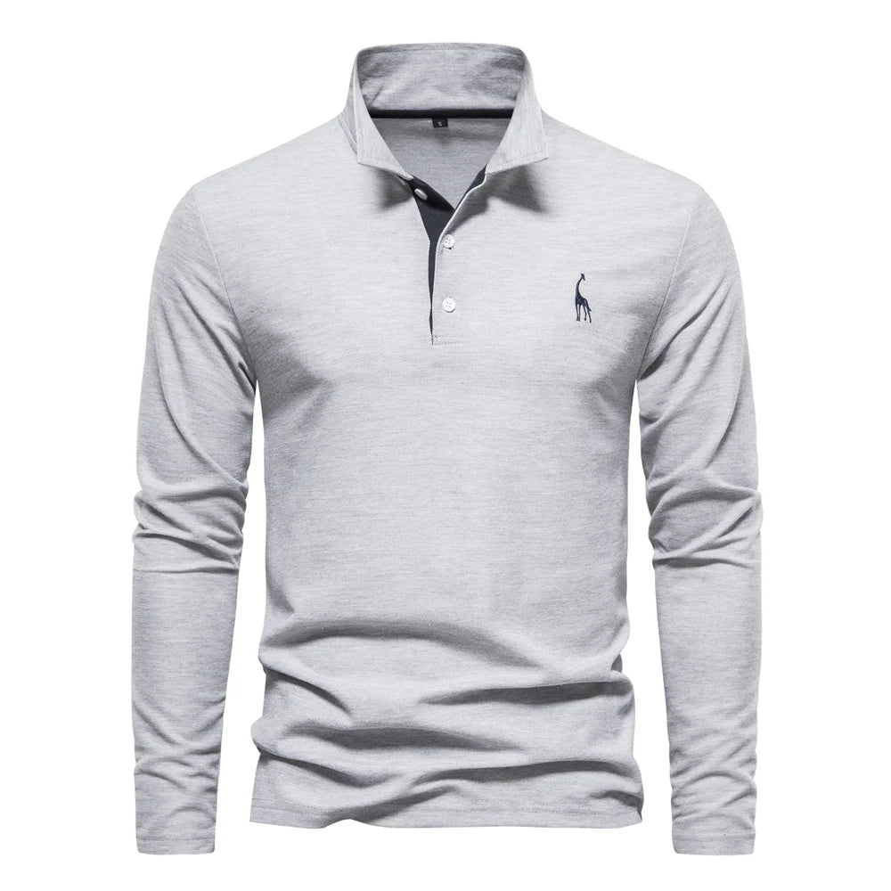 Hartley Long-Sleeve Polo