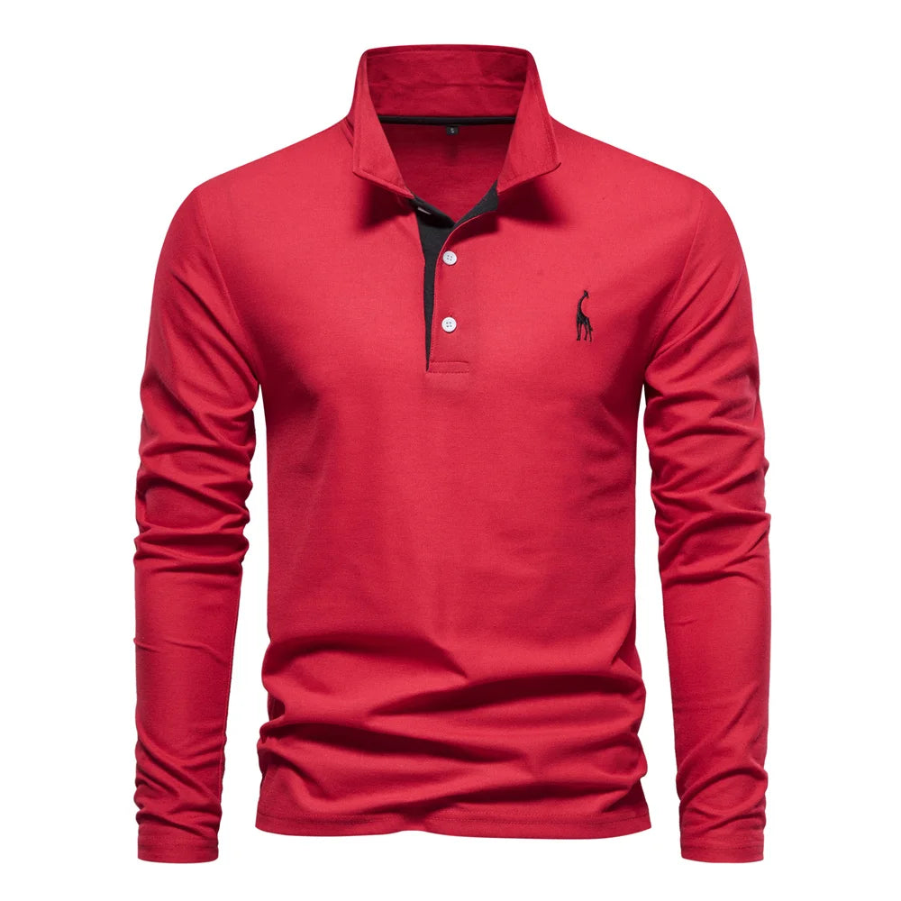 Hartley Long-Sleeve Polo