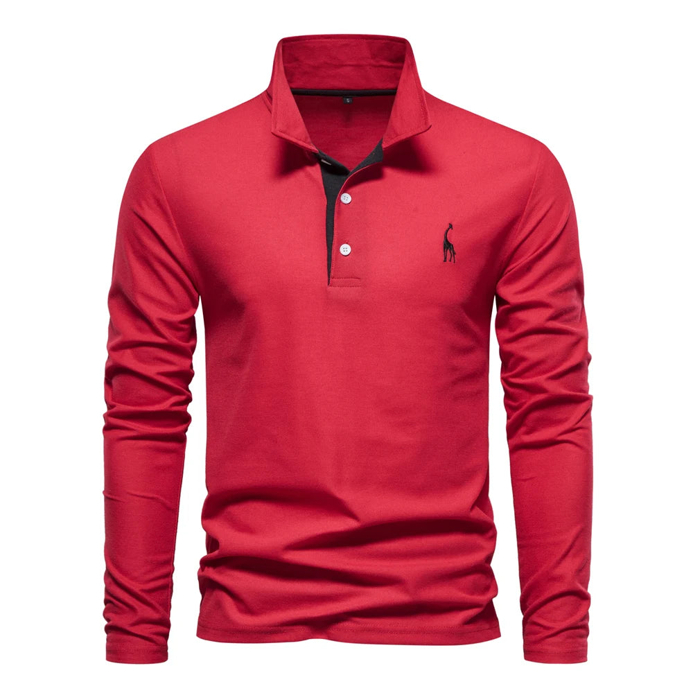 Hartley Long-Sleeve Polo