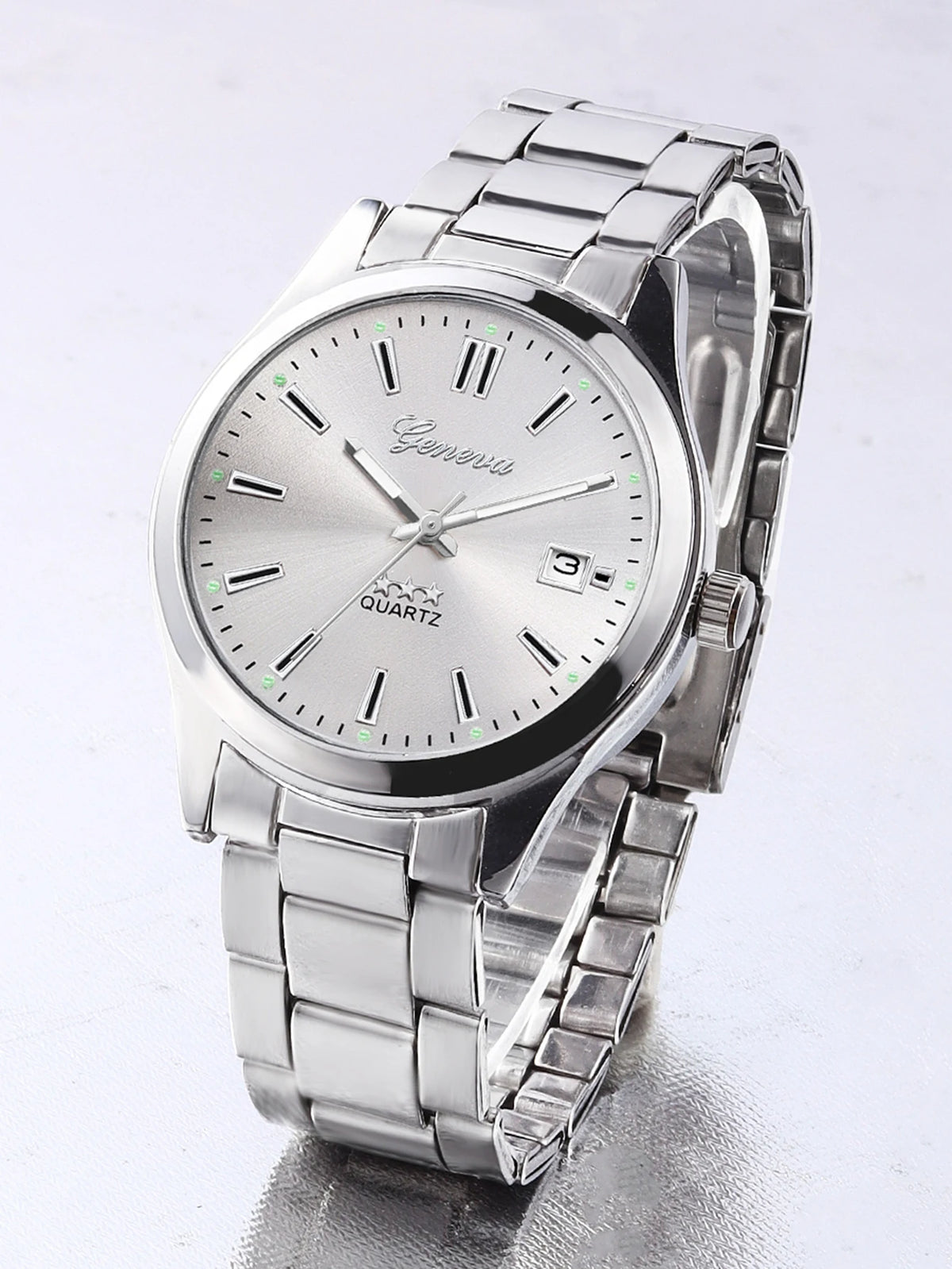 Ellery Watch case and link bracelet