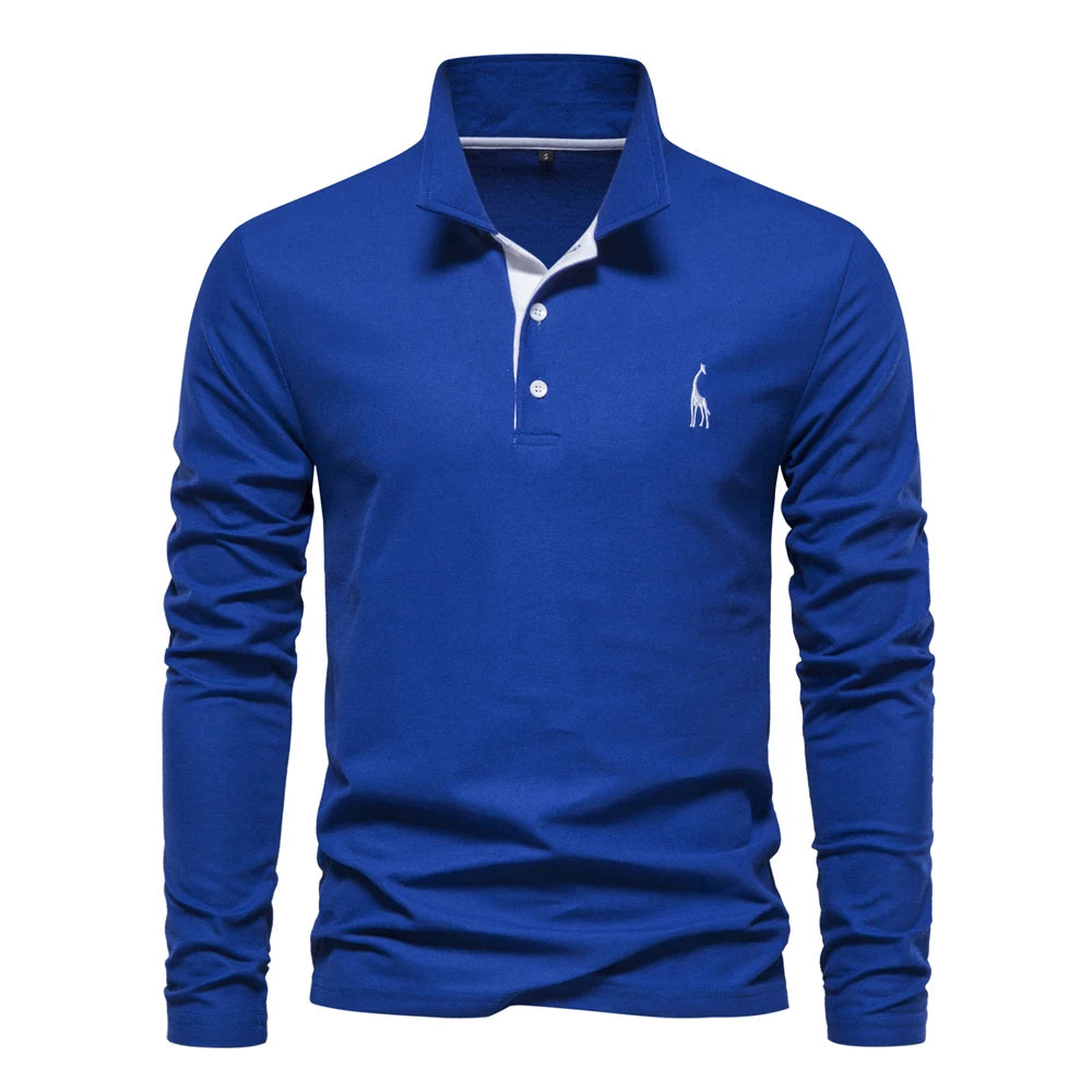 Hartley Long-Sleeve Polo