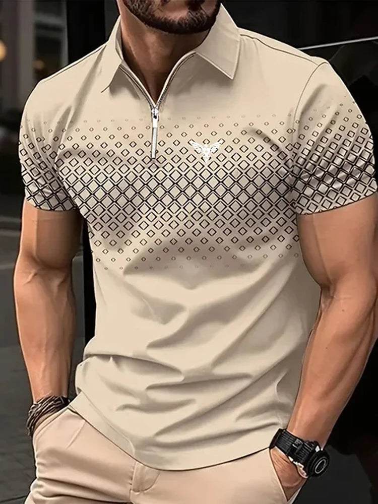 Caden Zip Polo