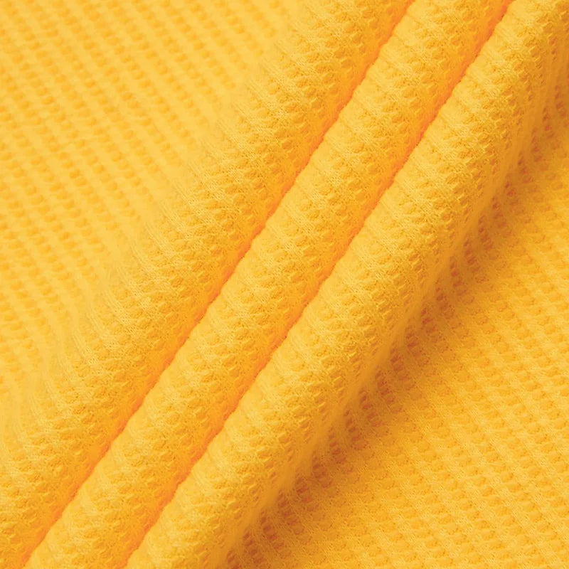 Waffle-Knit Polo