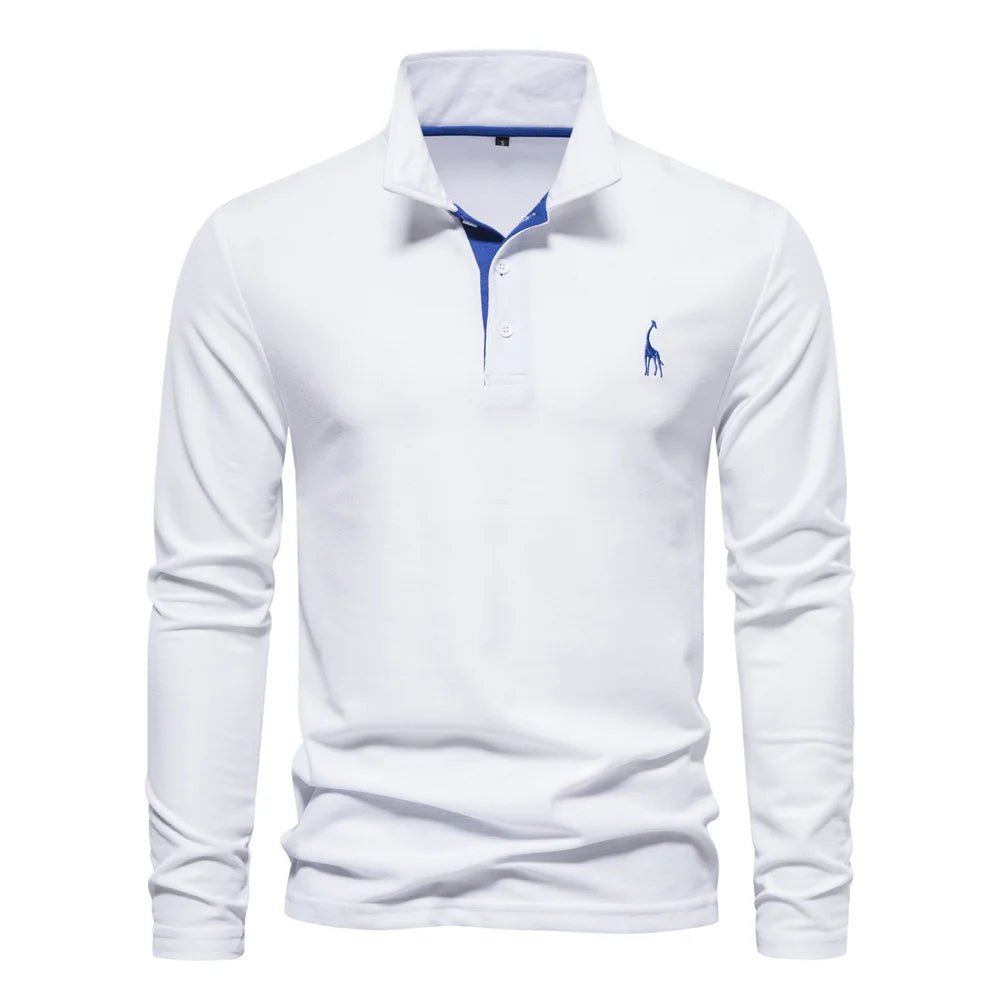 Hartley Long-Sleeve Polo