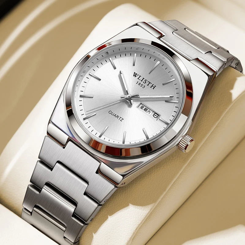 Selwyn Watch in Steel White