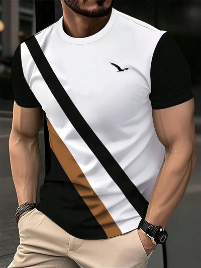 Brown and white