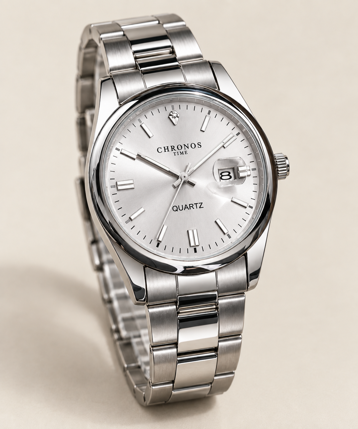 Aldren Watch in Arctic White