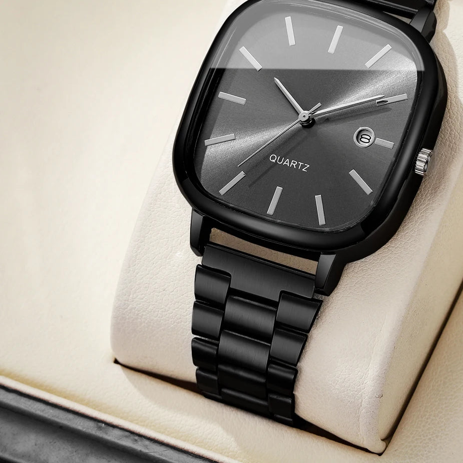 Calder Watch in Onyx Black
