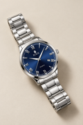 Halvern Watch in Steel Blue