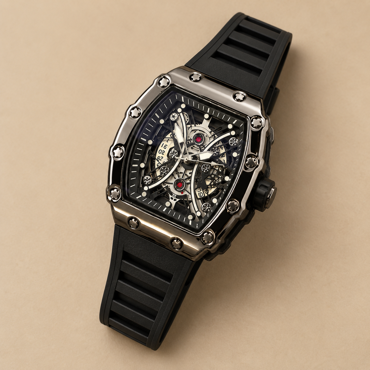 Ridley Watch in Onyx Black