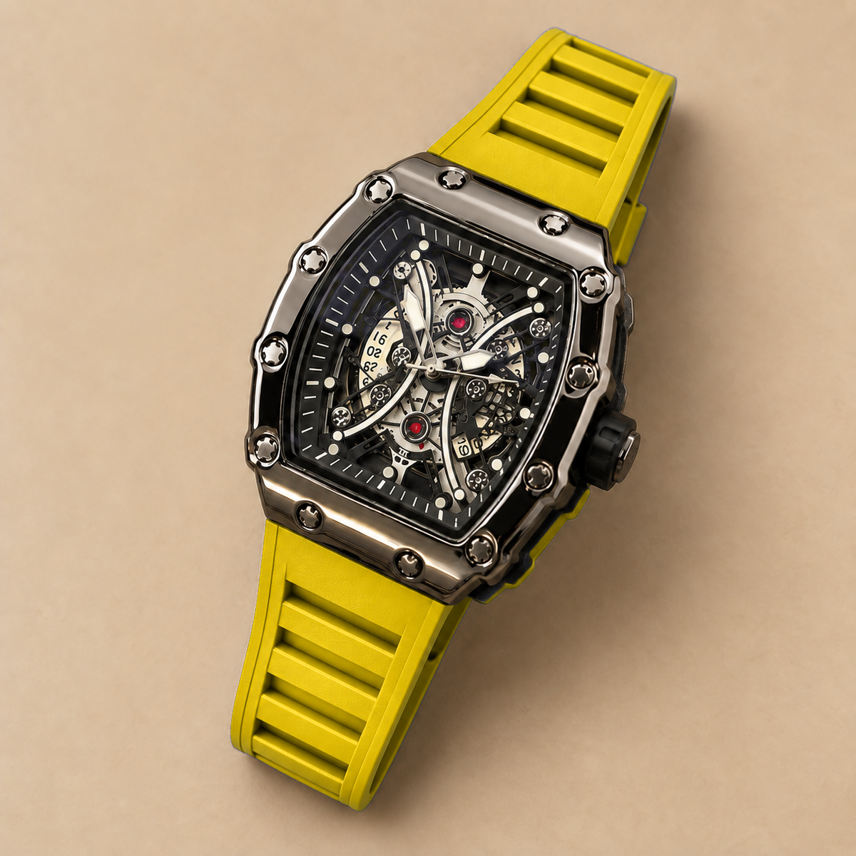Ridley Watch in Onyx Yellow