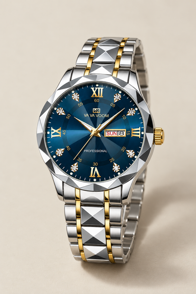 Two-Tone Blue
