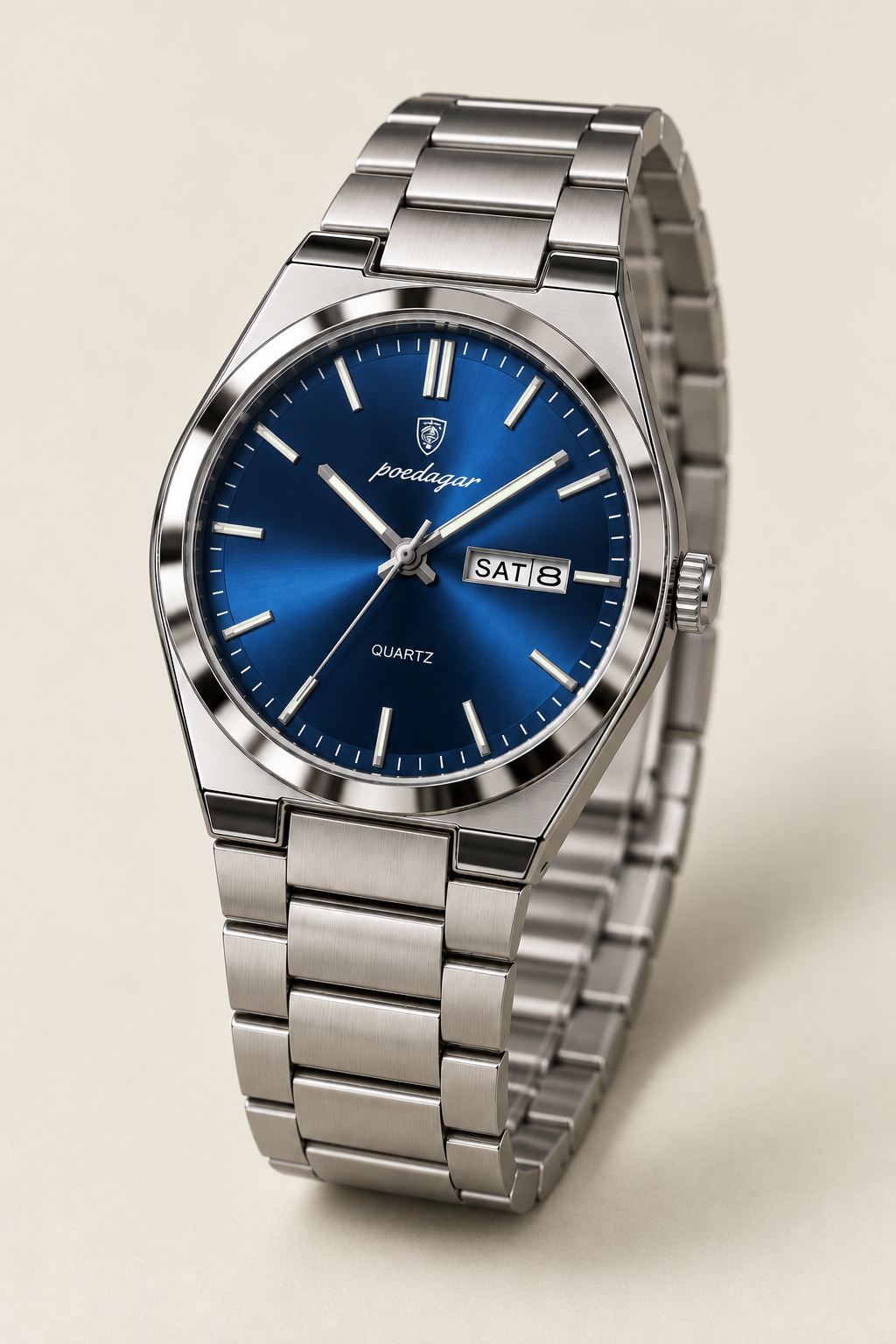 Verrick Watch in Silver Blue