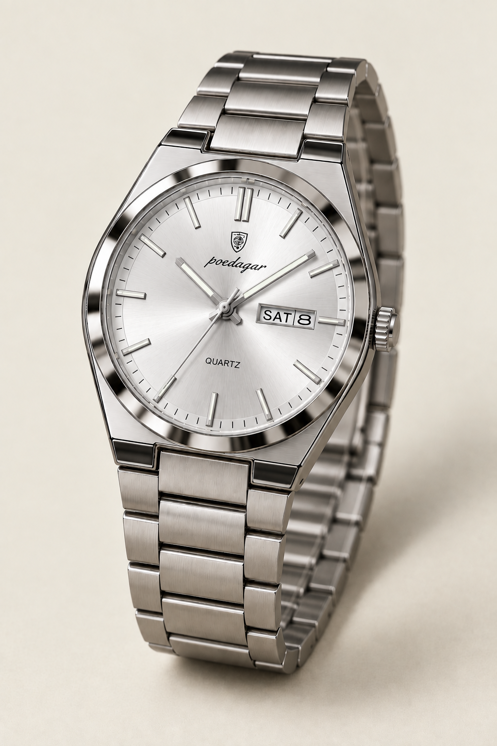 Verrick Watch in Silver White